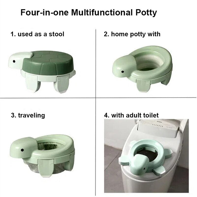 Turtle Baby Potty Training Toilet Seat - Image 2