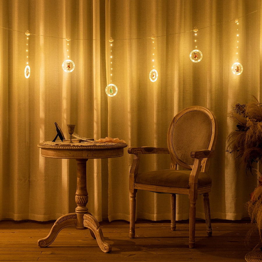 Christmas Decoration Hanging LED Lights - Image 1