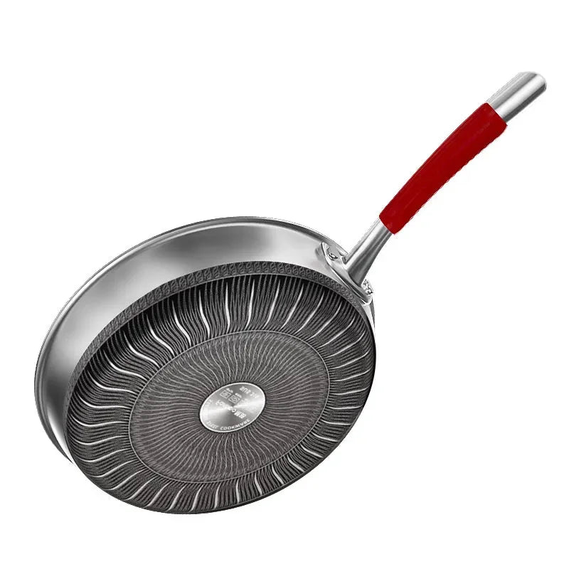 Safe Cook Nonstick Antibacterial Stainless Steel Pan - Image 2
