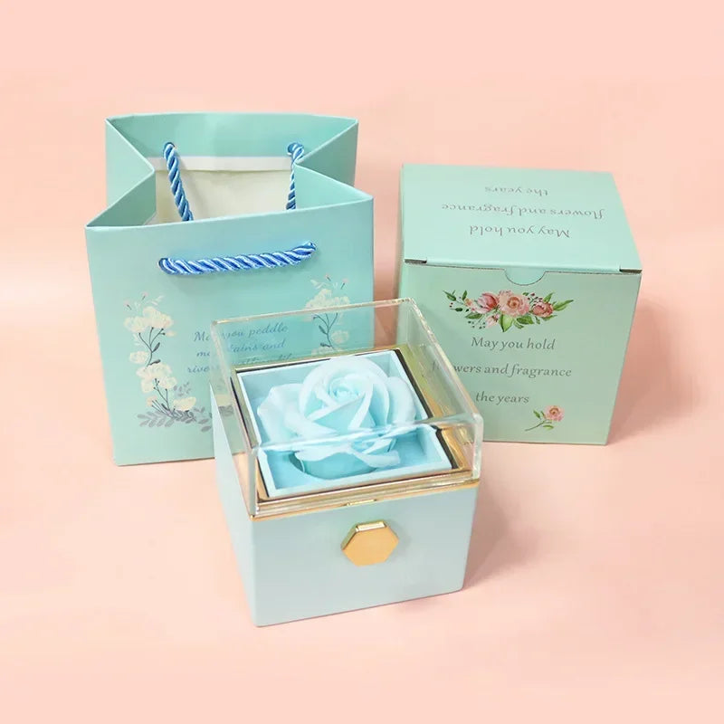 Eternal Rose Spin Display Jewelry Box - Image 6