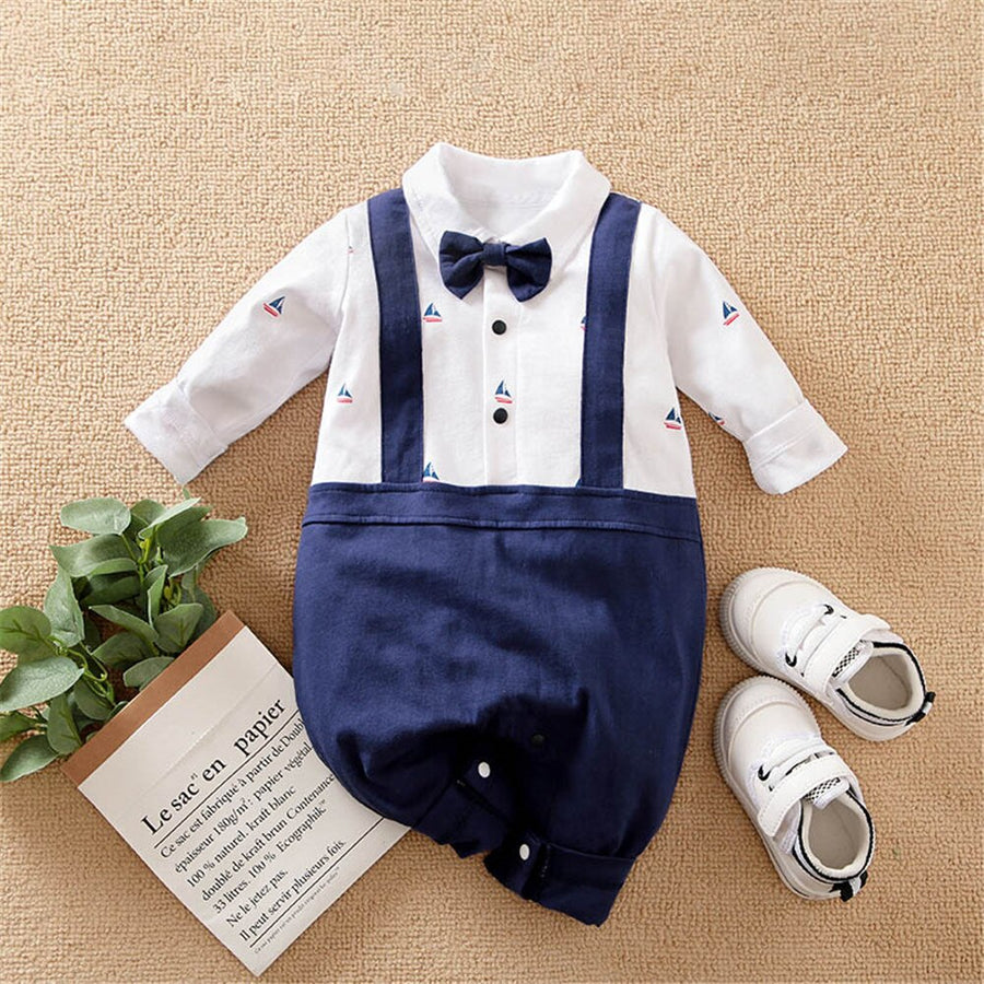 Newborn Baby Gentleman Jumpsuit - Image 37