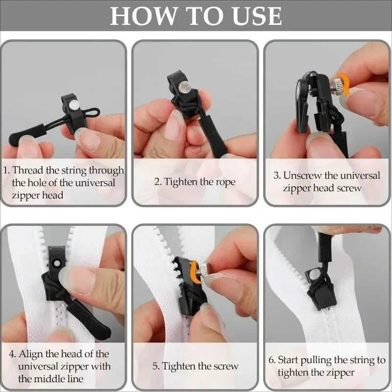 Instant Zipper Fixer Repair Set - Image 4