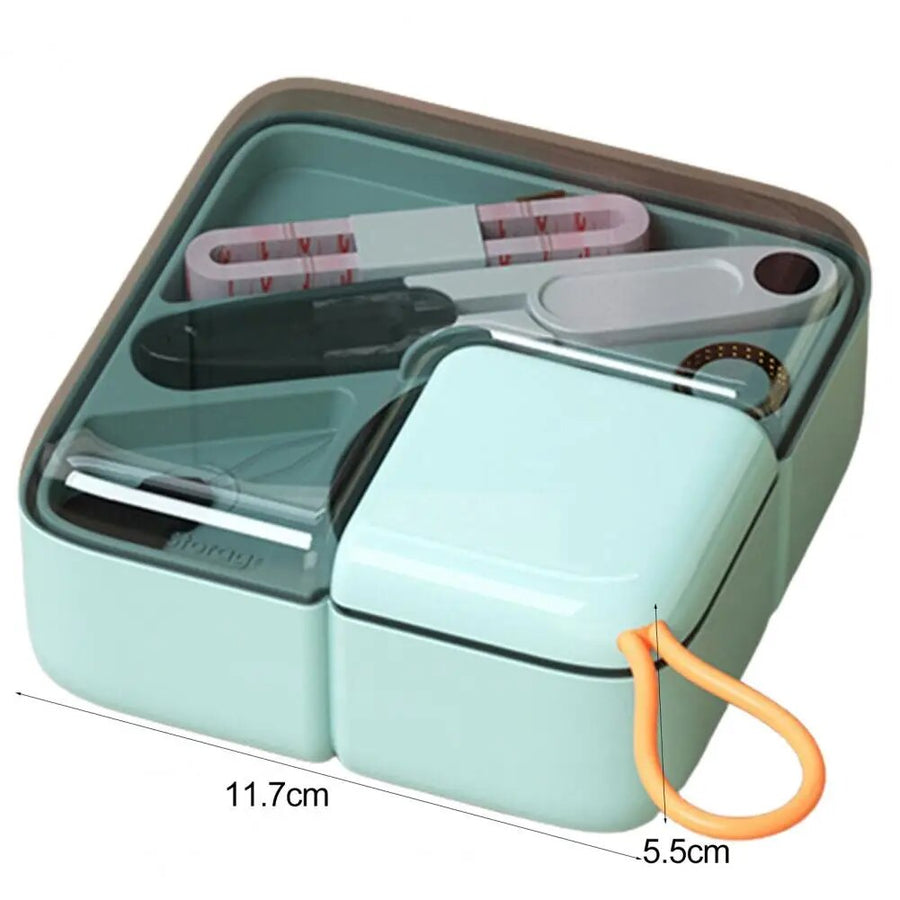 Trendy Pastel-Colored Travel Sewing Kit - Image 5