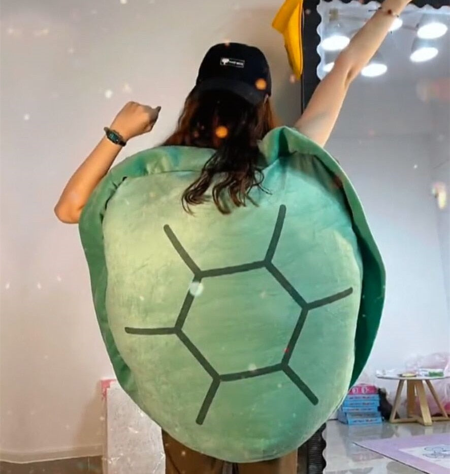 Big Turtle Shell Plush Soft Pillow - Image 2