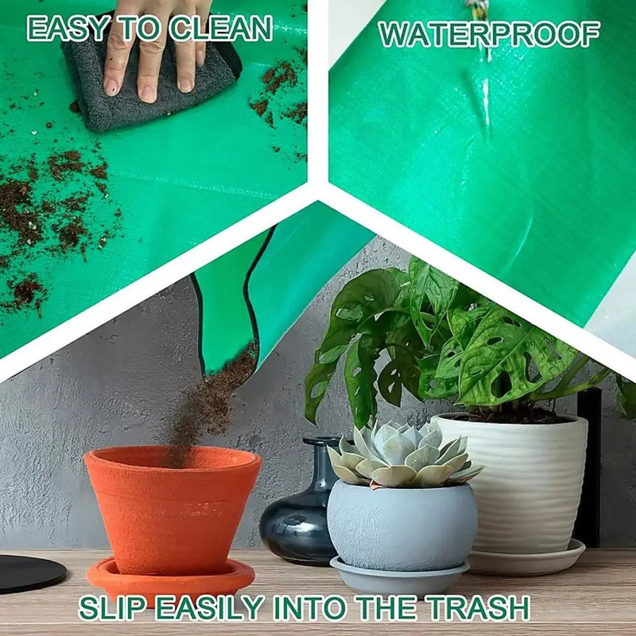 Gardening Soil Tray Reusable Portable Mat - Image 4