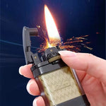 Modern Clear Tank Jet Flame Lighter