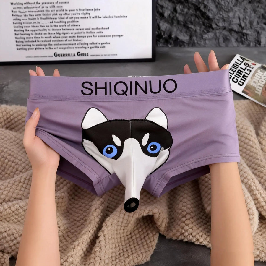 Hungry Husky Boxer Shorts
