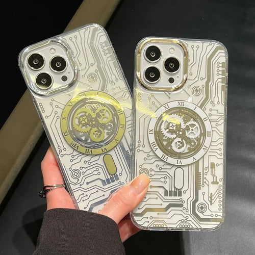 Machine Clock Magsafe iPhone Case - Image 0