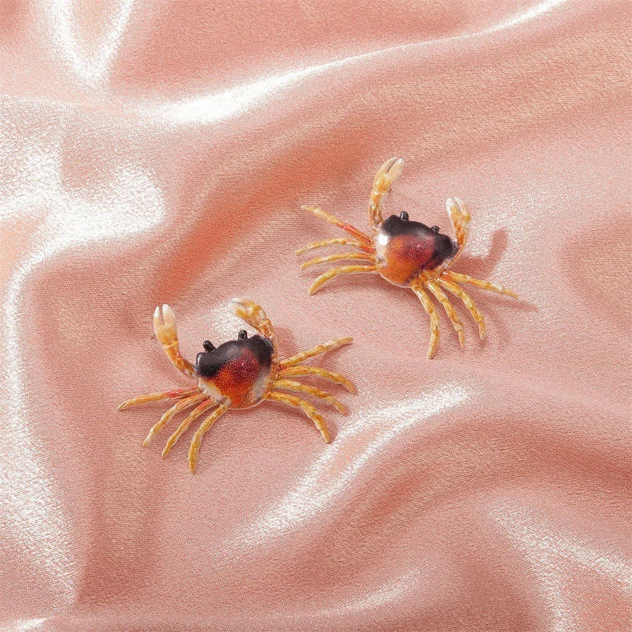 Pinch Me Crab Stud Earrings