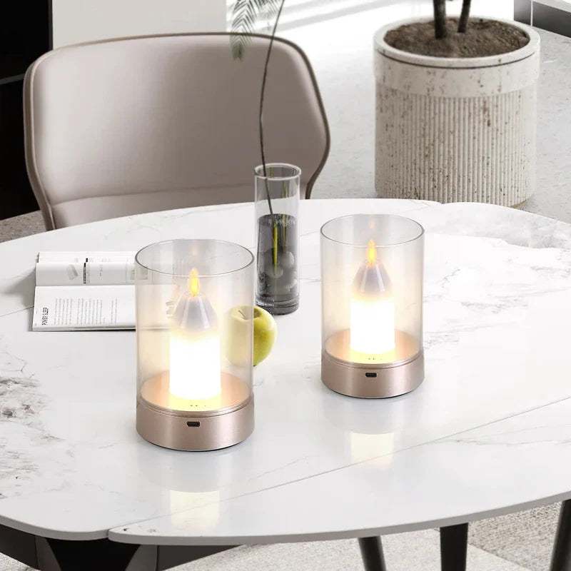 Smart Sensor Hover LED Flameless Candle Lamp - Image 2