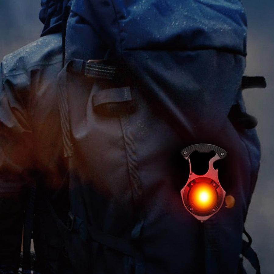 7in1 Pocket Lamp Survival Camping Keychain - Image 6