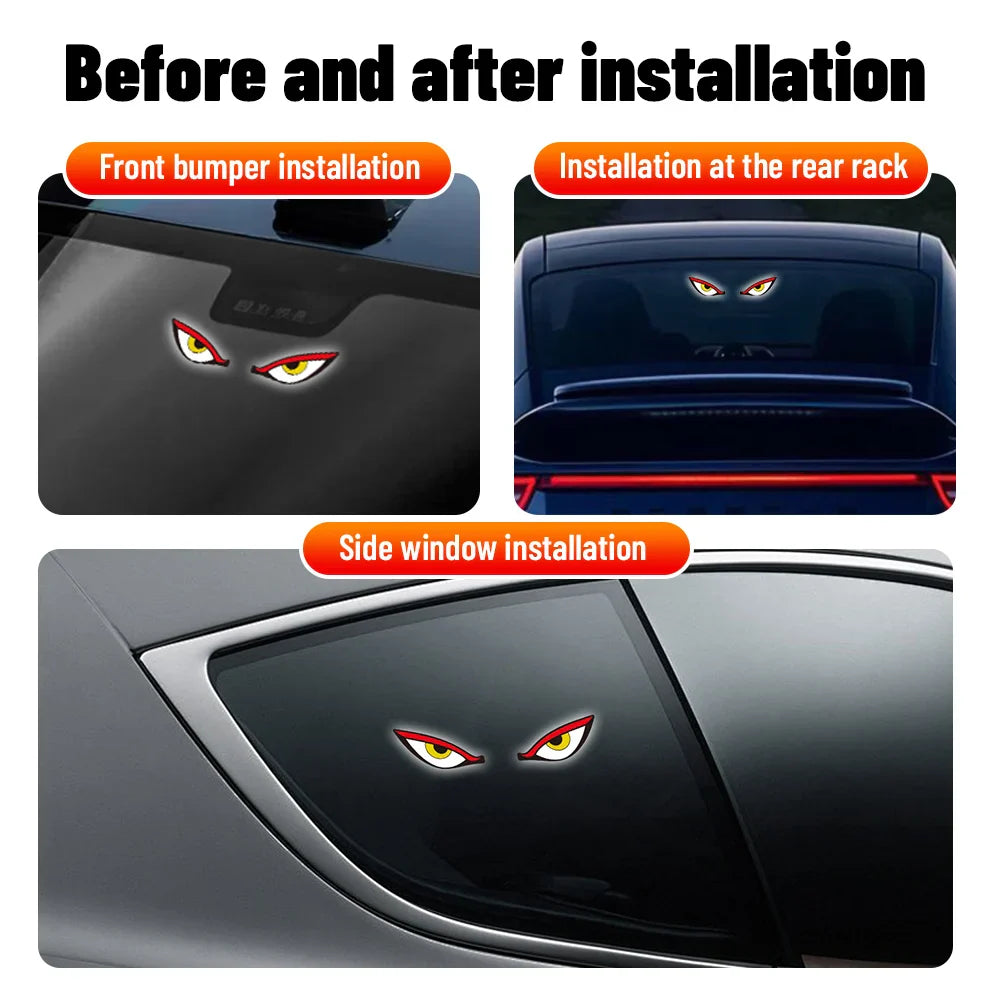 Predator Eye Solar LED Dynamic Car Warning Light - Image 7