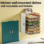 6-Layer Kitchen Food Plate Organizer