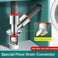Anti-Odor Washing Machine Floor Drain Connector - Image 3
