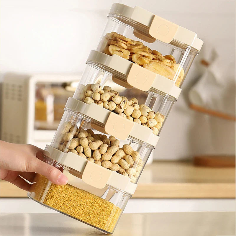 Stackable Transparent Snap-Lock Storage Box - Image 5