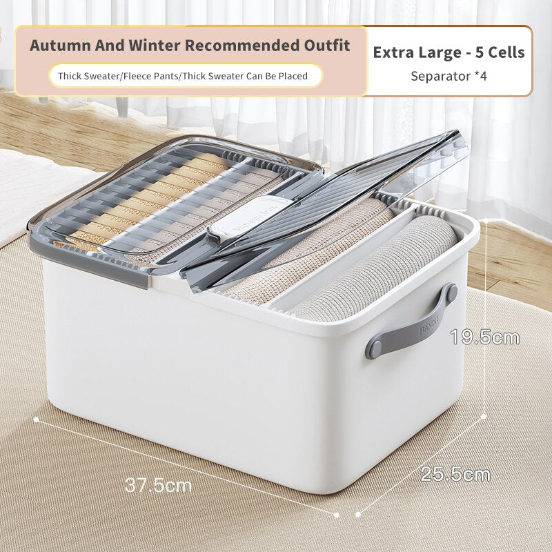 Compact Efficient Storage Clothes Organizer Box - Image 6