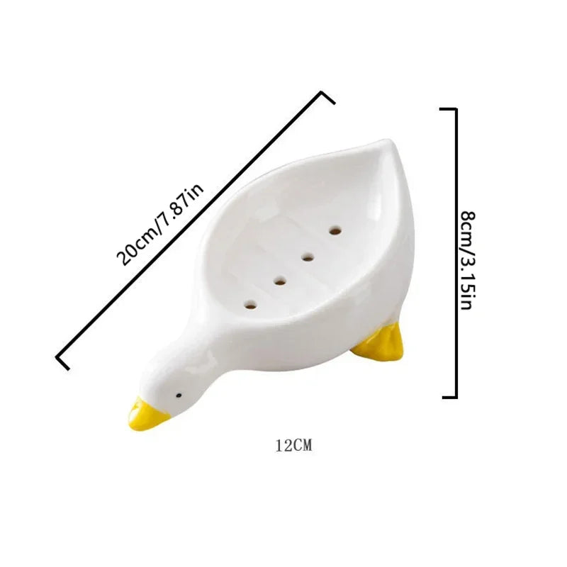 Angry Duck Cartoon Storage Drainable - Image 5