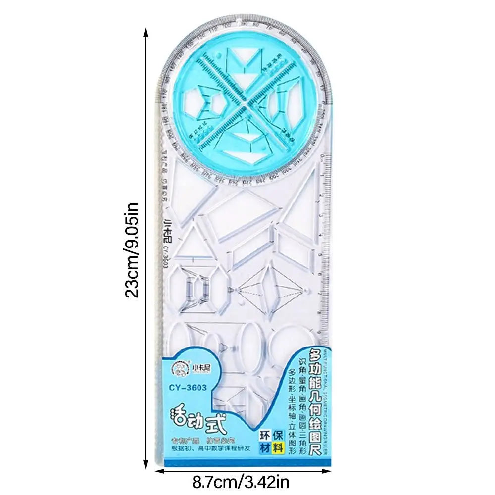 Math Genius Multi-Angle Drawing Precision Ruler - Image 13