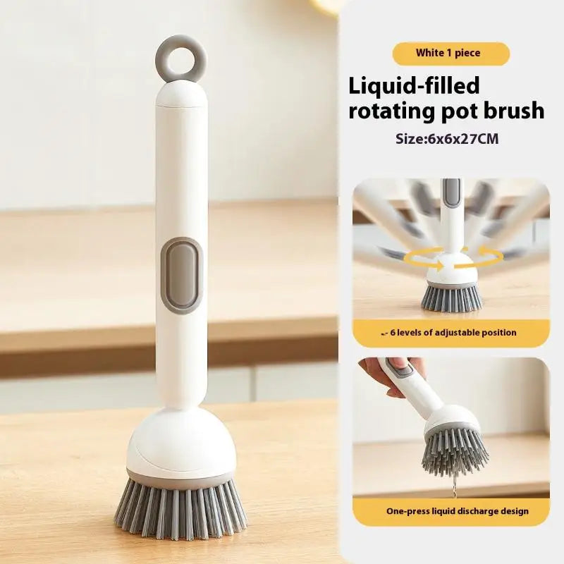 Pump & Scrub Soap-Dispensing Brush