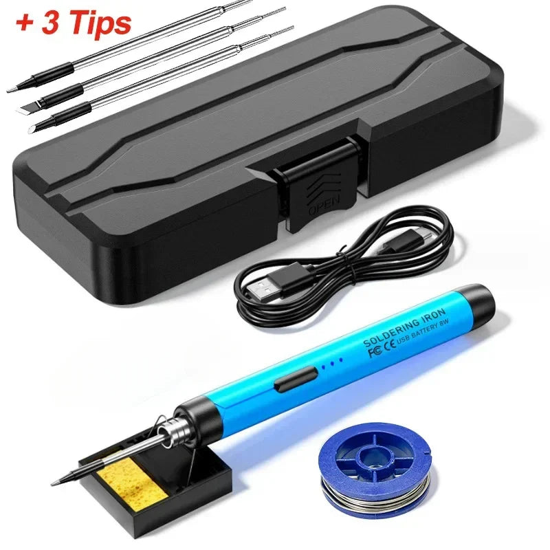 Portable USB Soldering DIY Iron Kit - Image 5