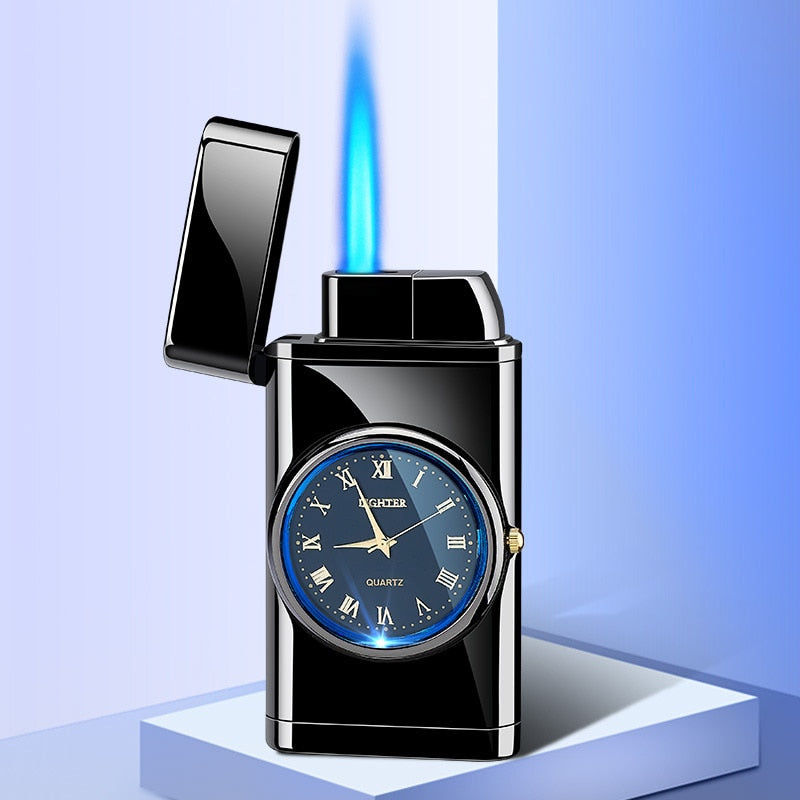 2in1 Elegant Windproof Lighter Watch