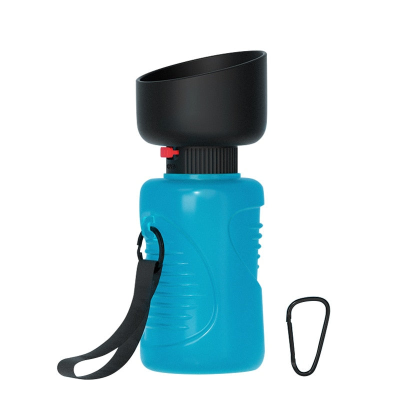 2in1 Foldable Travel Pet Water Bottle