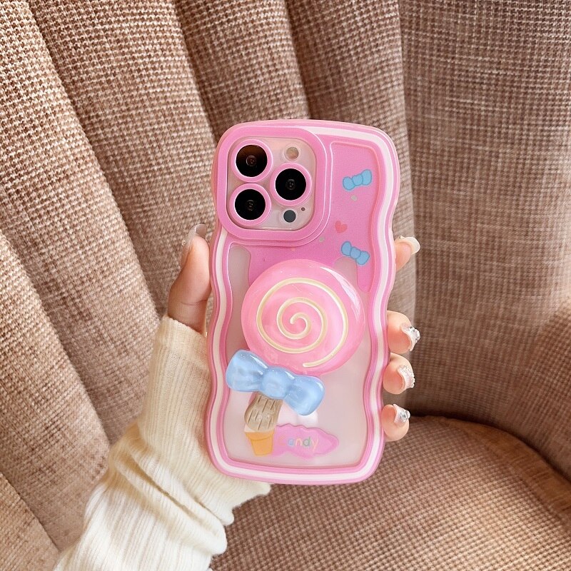 Sweet Treat 3D Japanese Style Heart iPhone Case - Image 6