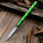 Bamboo Portable Self Defense Camping Knife