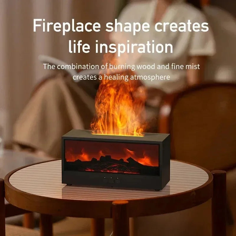 Fireplace Flame Mist Humidifier - Image 3
