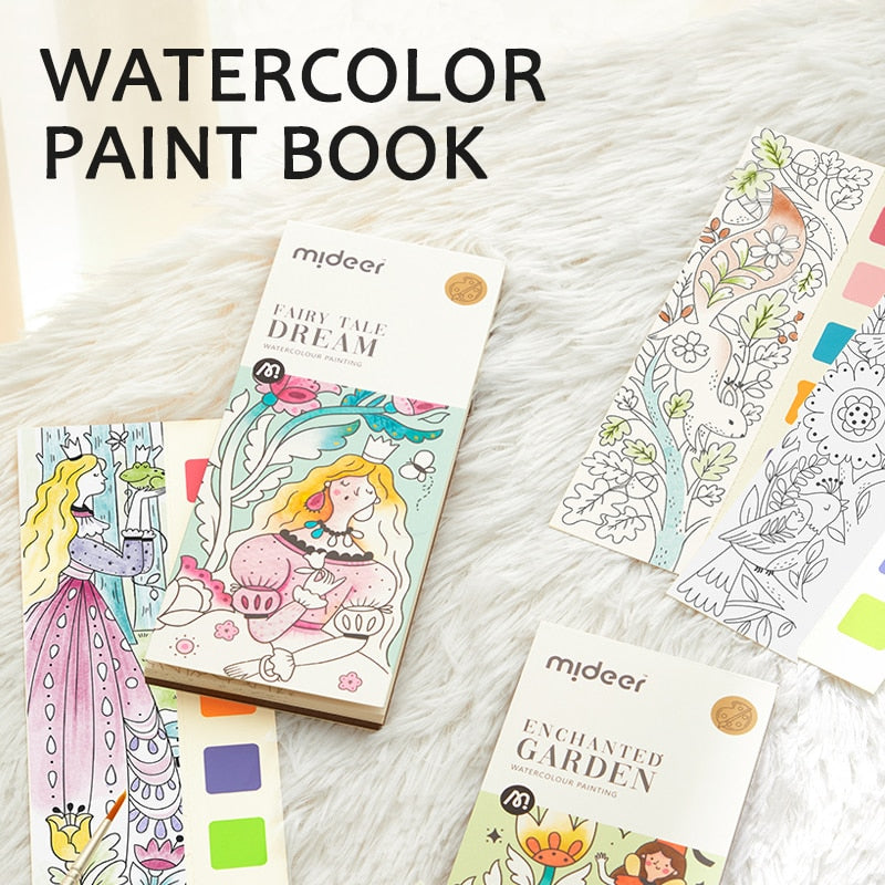 Watercolor Kids Book Paint Set - Image 5