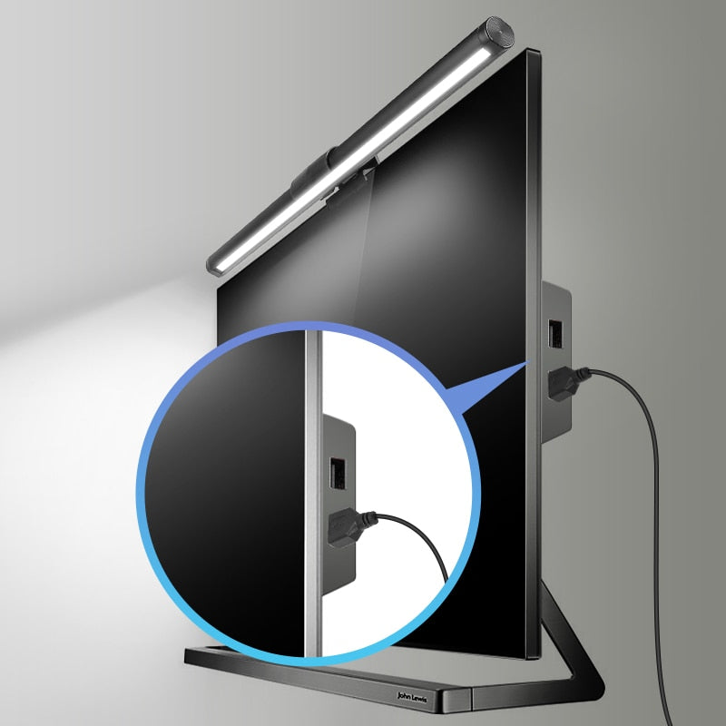 Bright Workspace USB Dimmable LED Desk Lamp