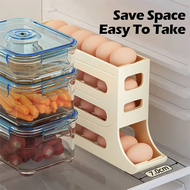 Eggs Dispenser Fridge Organizer Rack - Image 2