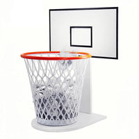 Basketball Hoop Paper Toss Trash Can - Image 3