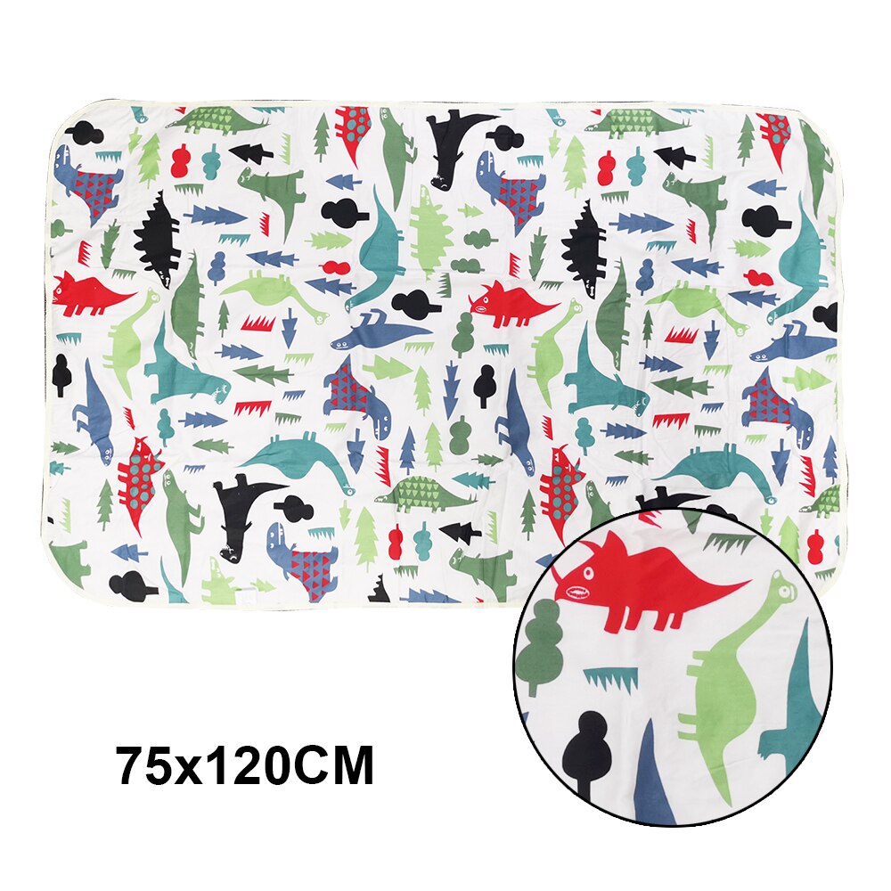 Cartoon Waterproof Reusable Changing Mat