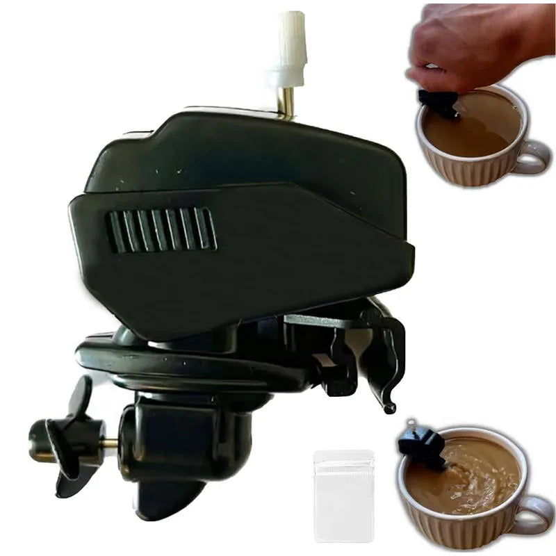 Fun Boat Motor Coffee Mixer Gadget