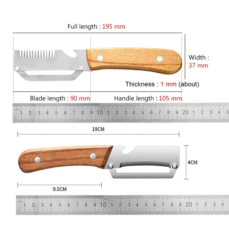 Slice Craft Wooden Peeler - Image 5