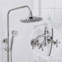 Golden Era Vintage Rainfall Bath Shower System - Image 7