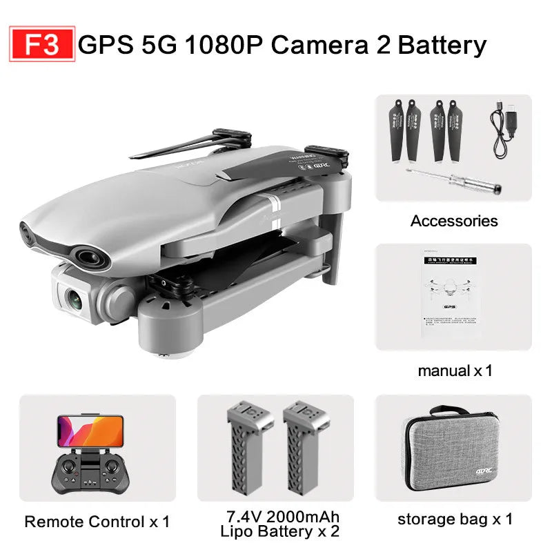 4K Sky View Dual Camera Auto Return Drone - Image 7