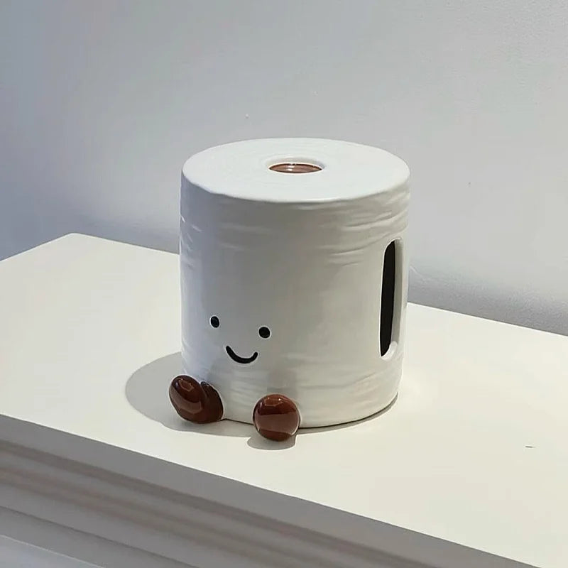 Smiley Toilet Paper Tissue Box - Image 5