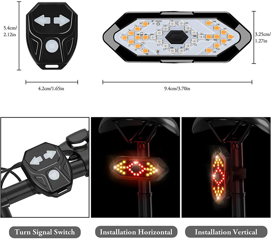 LED Wireless Bike Turn Signal - Image 2