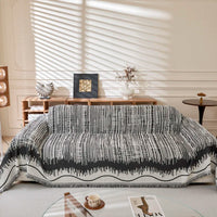 Geometric Lines Sofa Throw Cover Blanket - Image 5