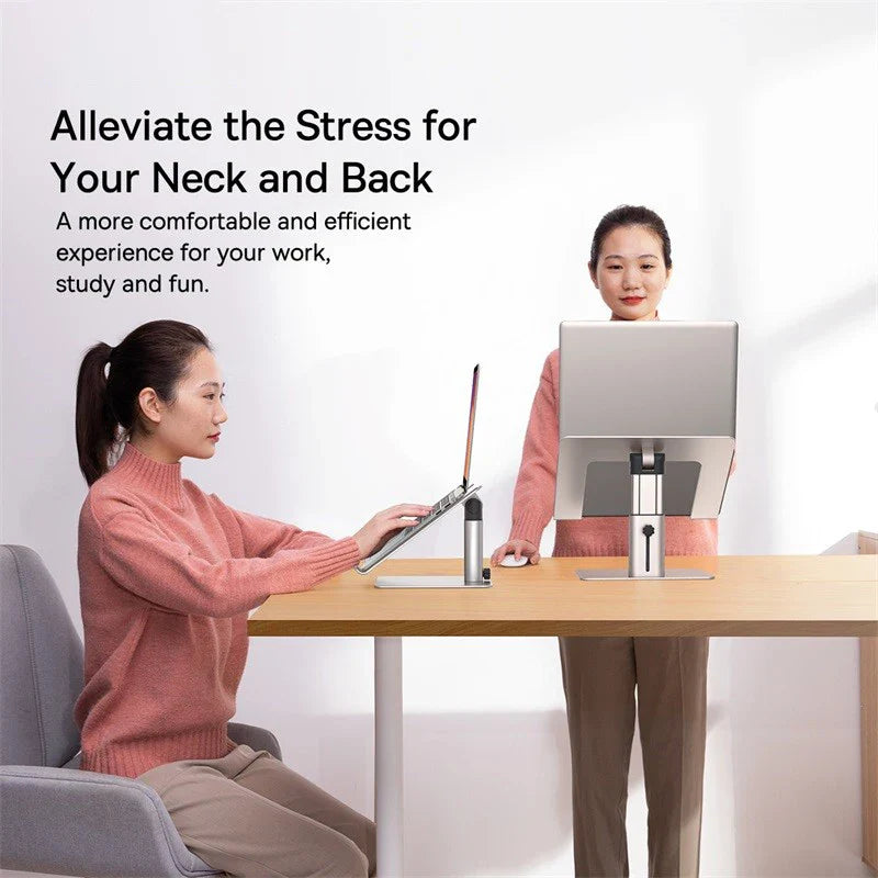 Ergonomic Non-slip Height Adjustable Laptop Holder Stand - Image 3