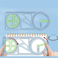 Math Genius Multi-Angle Drawing Precision Ruler - Image 12