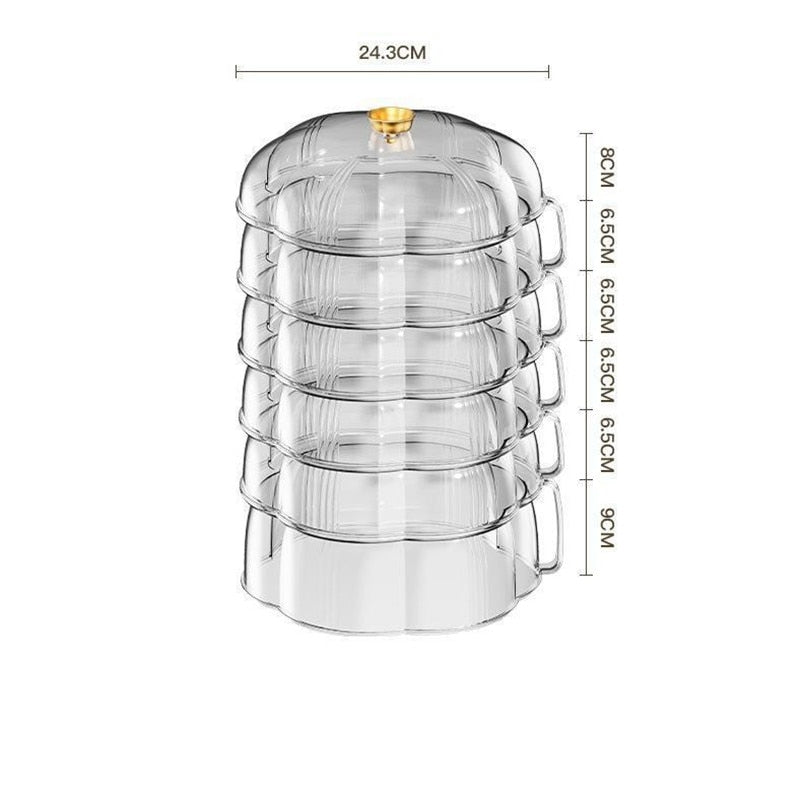 Heat Protector Stackable Food Cover