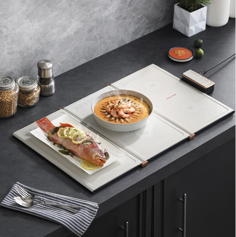 Quick Heat Foldable Plate Warmer Board - Image 3