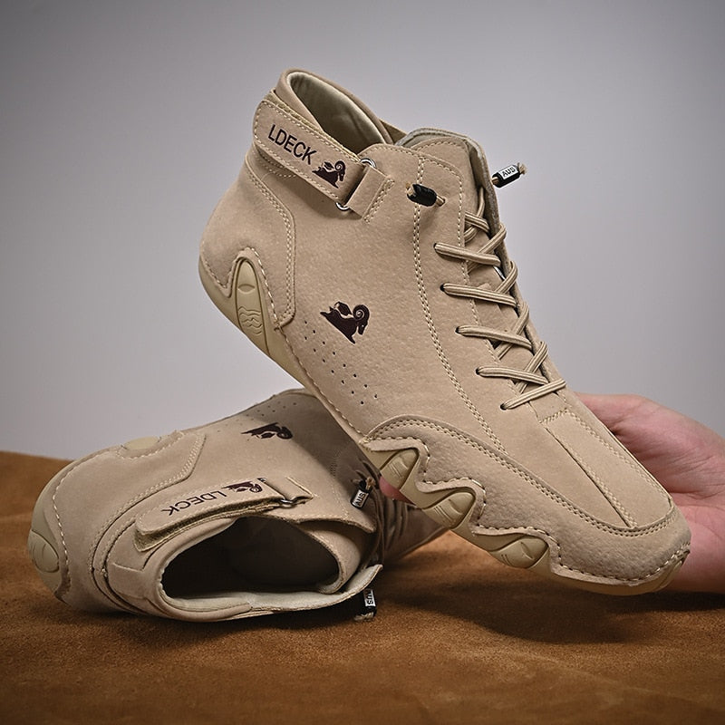 Italian Style Leather Casual Boots - Image 2