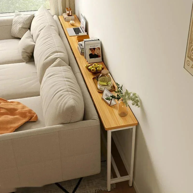 Sofa Gap Table Narrow Modern Space-Saving Table - Image 0