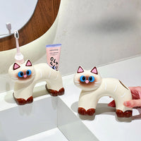 Sassy Cat Ceramic Toothbrush Holder - Image 2