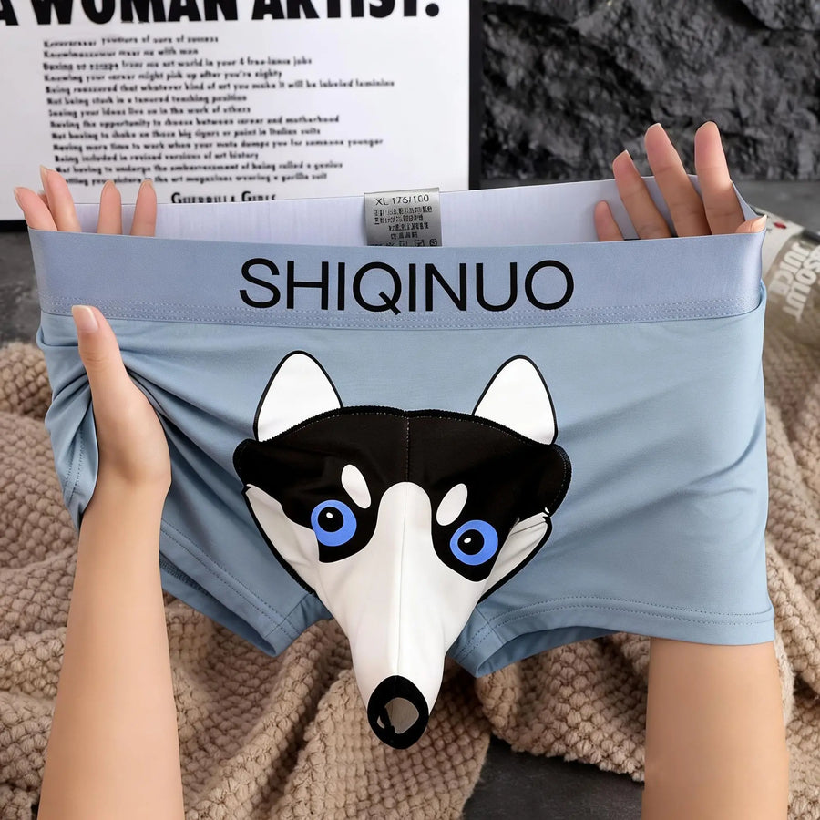 Hungry Husky Boxer Shorts