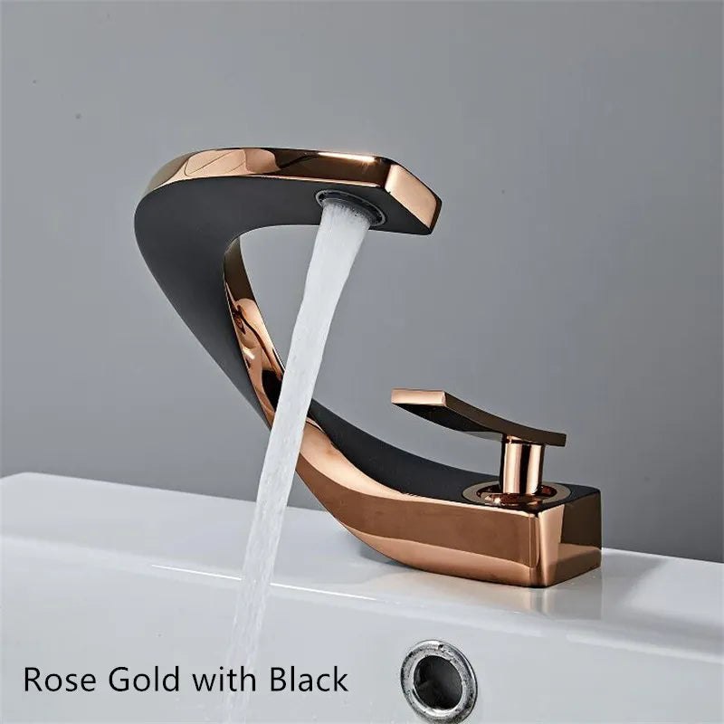 Nordic Arch Artistic Deck Mounted Faucet - Image 6